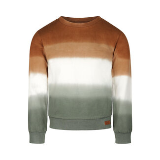 Koko Noko Sweater with crewneck  dark brown