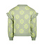 Sweater dropped shoulder faded green