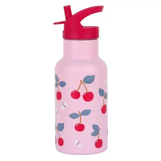 A little lovely company Rvs drinkfles Kersen