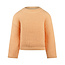 Sweater dropped shoulder peach