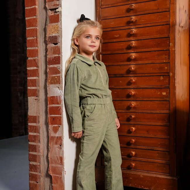 Jumpsuit faded green