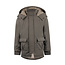 Winterjas parka water repellent mid grey