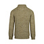 Sweater with collar dusty green