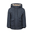 Winterjas parka steel blue