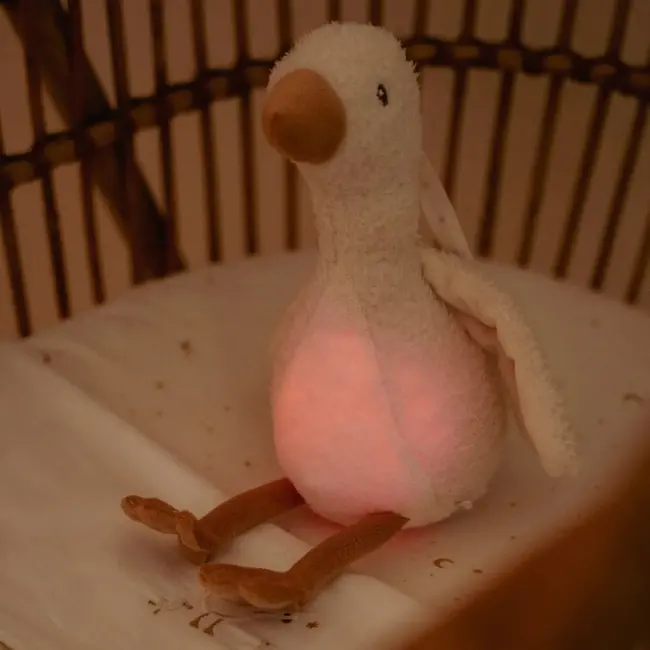 Knuffelgans Licht & Geluid