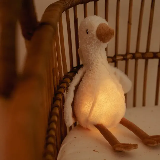 Knuffelgans Licht & Geluid