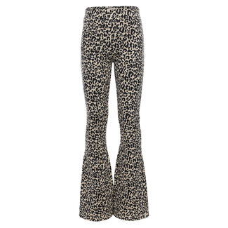 Looxs Little jaquard pants sandy leopard