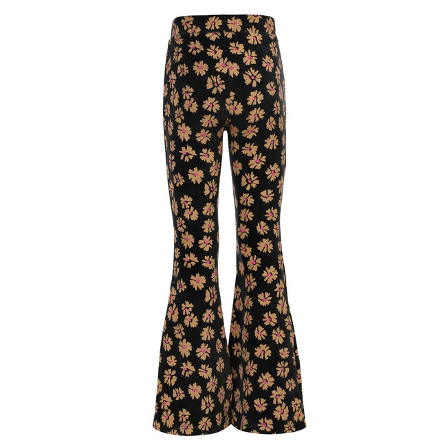 Little velvet flaire pants soft winterflower