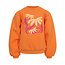 Little sporty scuba sweat sweater bright orange