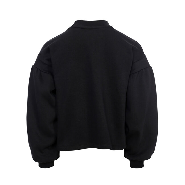 Little interlock sweater graphite