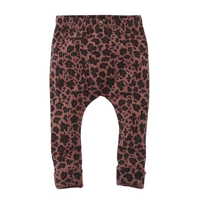Newborn legging Joan amber brown/aop