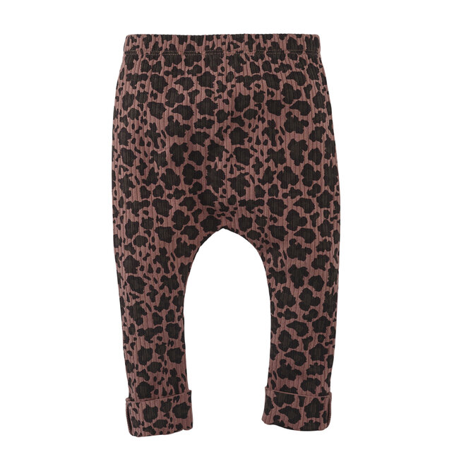 Newborn legging Joan amber brown/aop