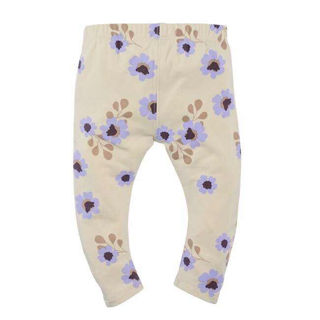 Newborn legging Tamira vanilla cream/aop