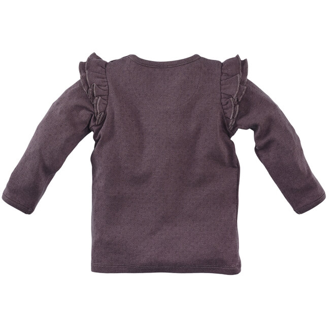 Newborn longsleeve Neva frosted plum