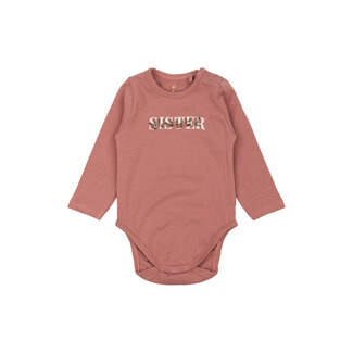 The New Siblings Romper Sister withered rose