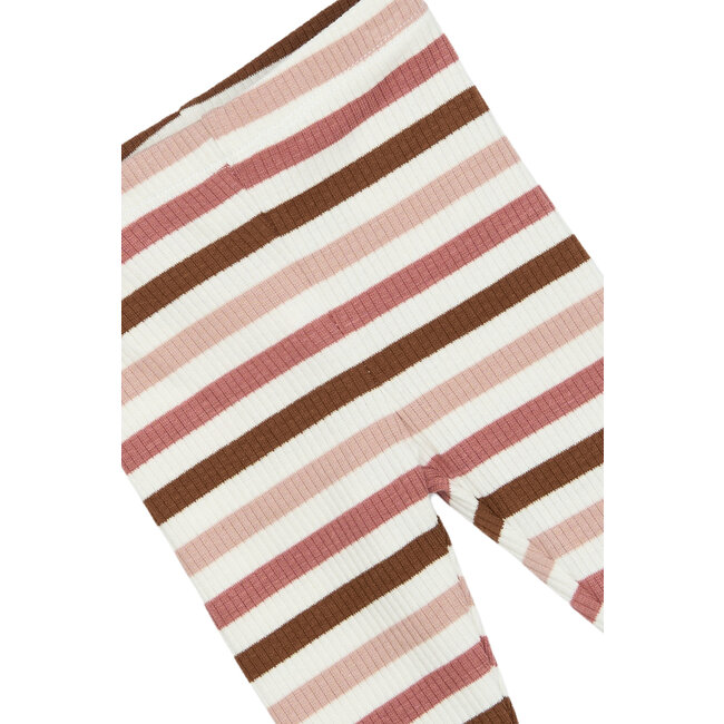 Legging Pama withered rose striped