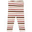 Legging Pama withered rose striped