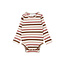 Romper Pama withered rose striped