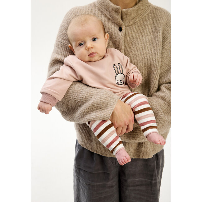 Legging Pama withered rose striped