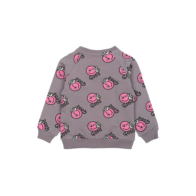 Sweatshirt Phoebe gray ridge aop