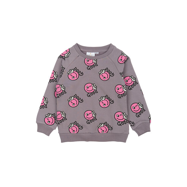 Sweatshirt Phoebe gray ridge aop