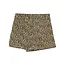Skort twill animal latte sand