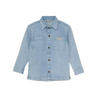 Daily7 Denim blouse Backprint