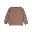 Sweater oversized Artwork burlwood