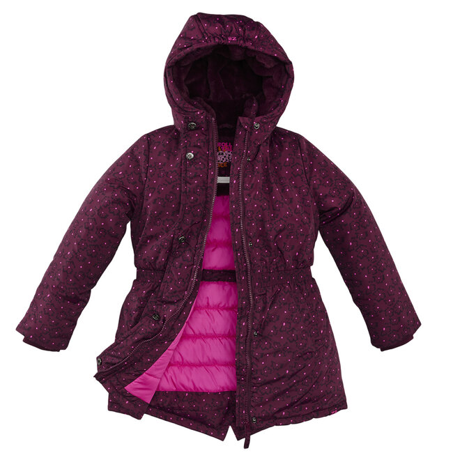 Winterjas Channa prune/aop