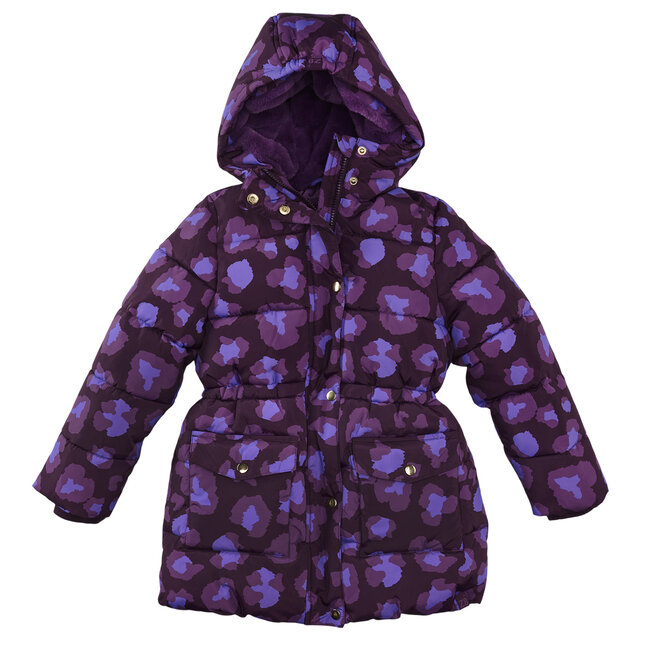 Winterjas Anneliese wineberry/aop