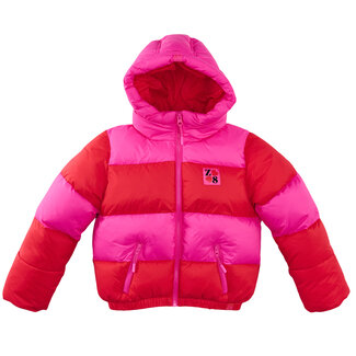 Z8 kids Winterjas Jayda popping red/bubblegum