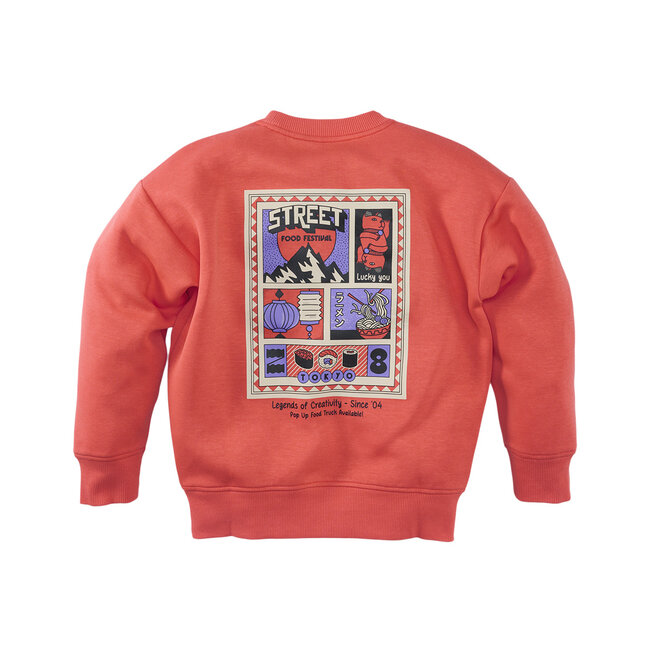Sweater Tyce tropical coral