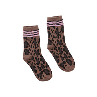 Z8 kids Sokken Cate amber brown/aop