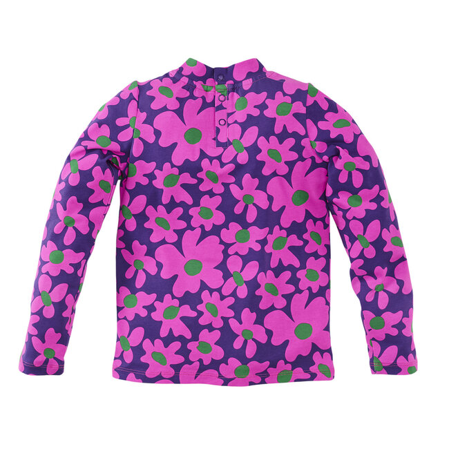 Longsleeve Isebeau purple eclipse/aop