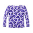 Longsleeve Delinda morning violet/aop