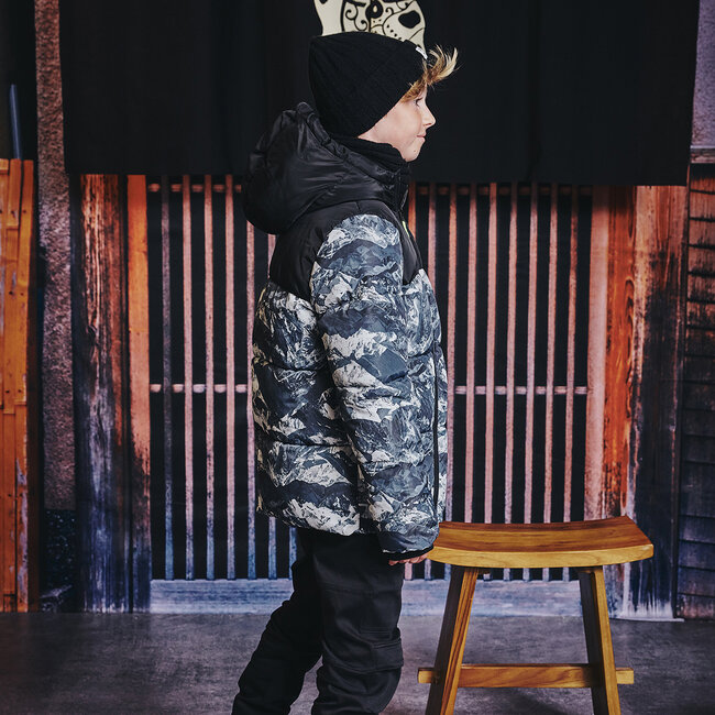 Winterjas Gino night sky/aop