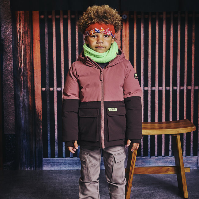 Winterjas Clemens spicy mauve