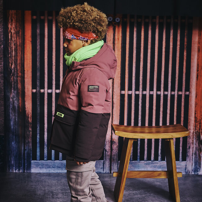 Winterjas Clemens spicy mauve