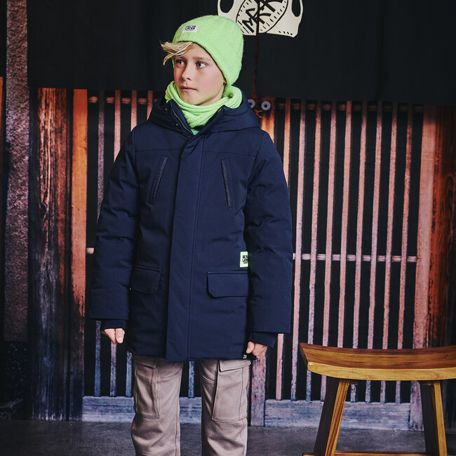 Winterjas Leroy ink shadow