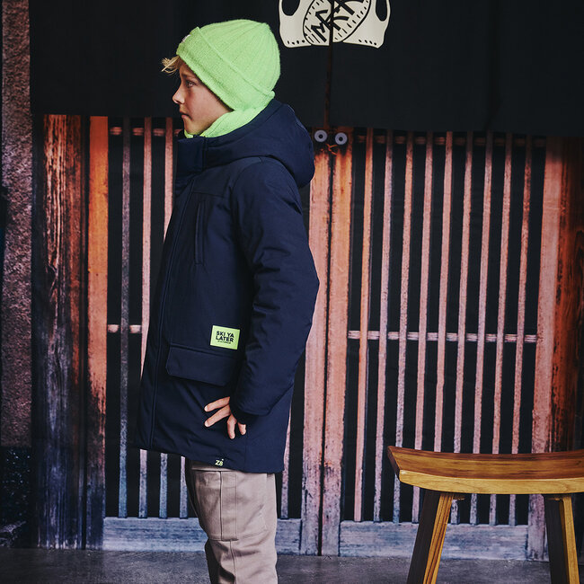 Winterjas Leroy ink shadow