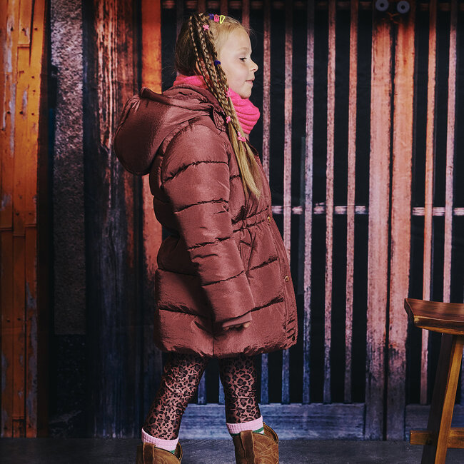 Winterjas Maida spicy mauve
