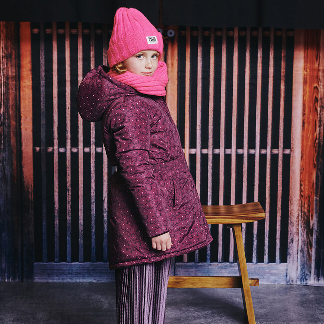 Winterjas Channa prune/aop