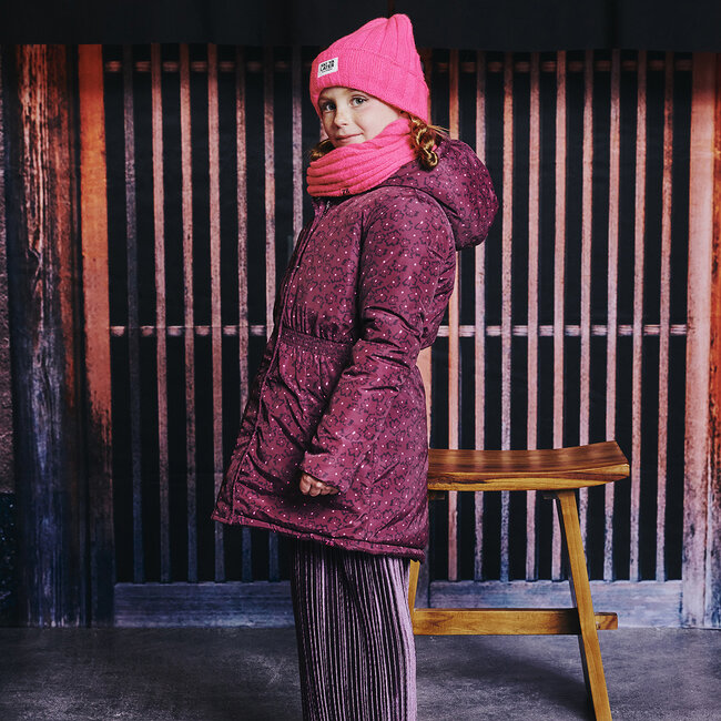 Winterjas Channa prune/aop