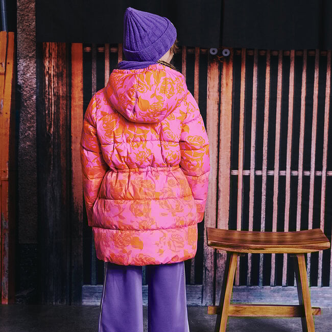 Winterjas Rosalia pinky promise/aop