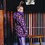 Winterjas Anneliese wineberry/aop