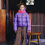 Winterjas Tina purple chill