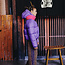 Winterjas Tina purple chill