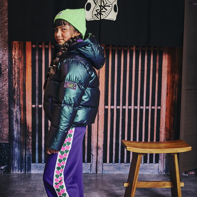 Winterjas Melita metallic disco