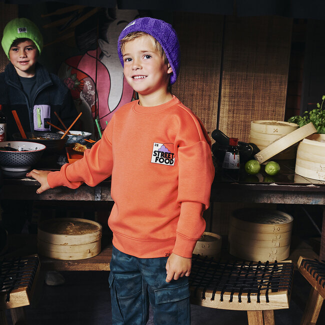 Sweater Tyce tropical coral