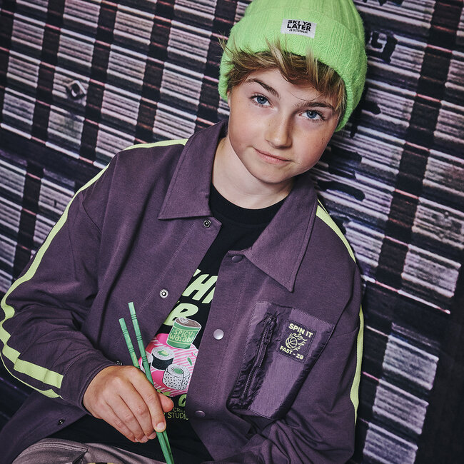 Blouse Orion shadowed aubergine